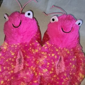 FUZZY FURRY CRITTER SLIPPERS